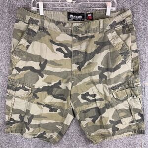 Ecko Unltd. Cargo Shorts Vintage Men's  Camo Baggy Relaxed 36 Y2K Grunge Skater